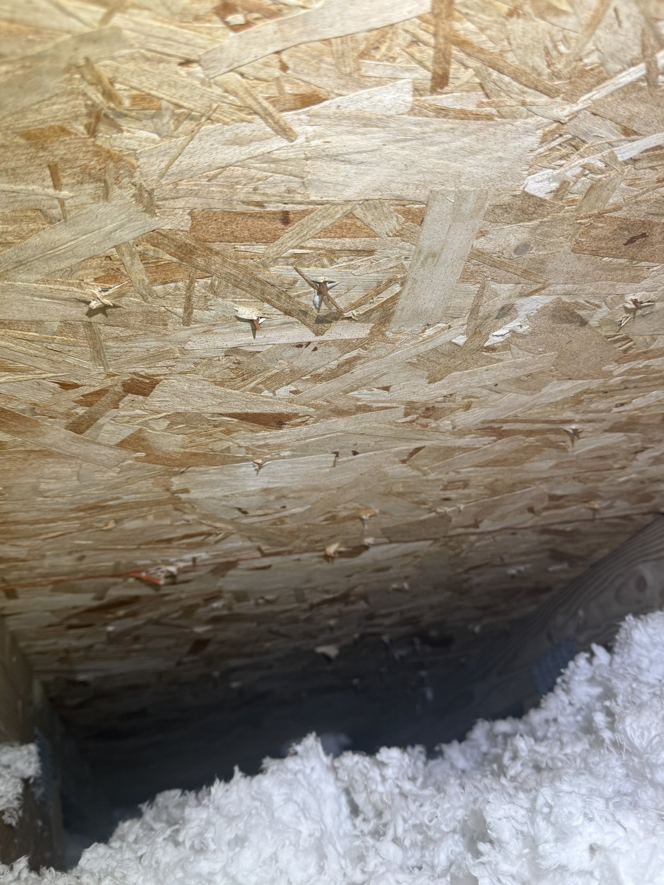 Attic remediation after, area 2