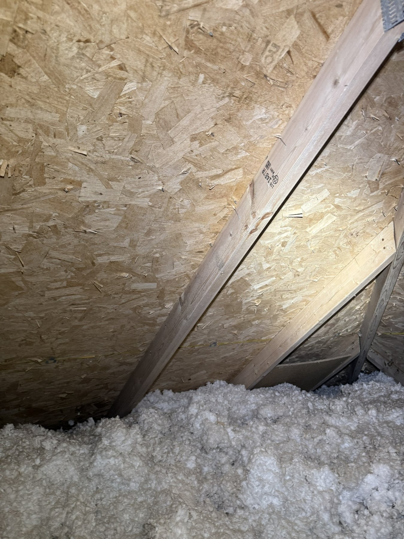 Attic remediation after, area 2